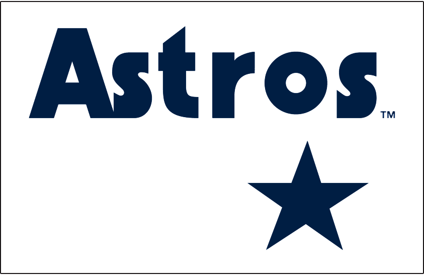 Houston Astros 1982-1993 Jersey Logo fabric transfer